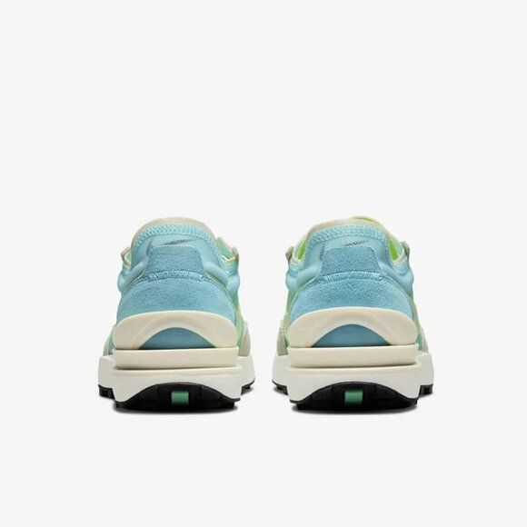 Nike Women Waffle One Aqua/Lime Glow Sneakers Running Shoes Trainers Sz 8.5 NWOB - Picture 4 of 14